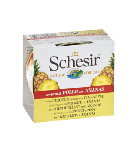 SCHESIR GATO FRANGO COM ANANÁS 75GR